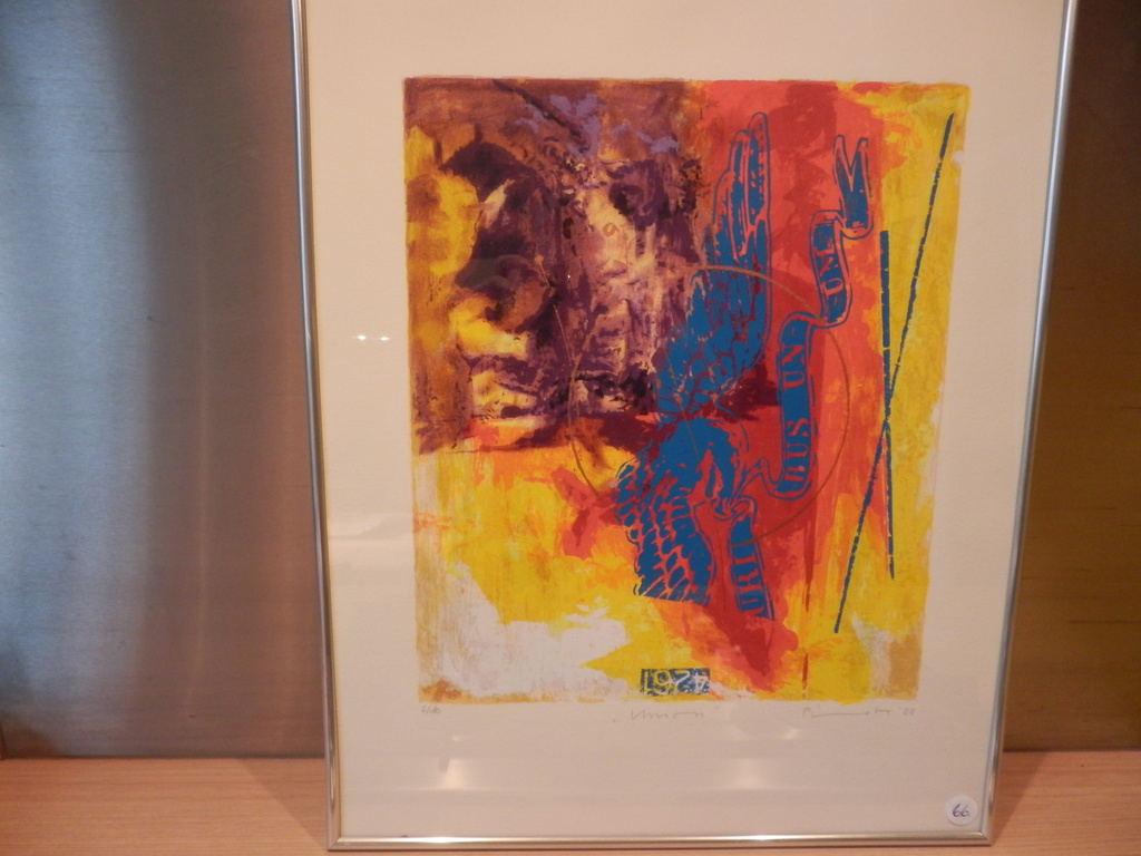 Piotr Konkel:kleurenlitho, Union verkocht voor € 80!