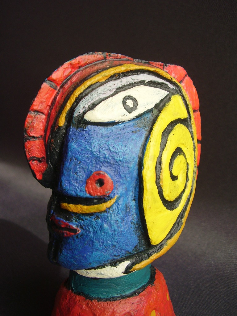 Clemens Briels - flessenstop/beeldje, gesigneerd kopen? Bied vanaf 10!