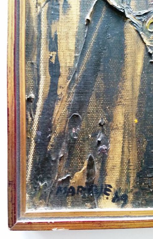 Margje Toonder-Herblot- Portret-Olieverf op canvas-1969-gesigneerd kopen? Bied vanaf 50!