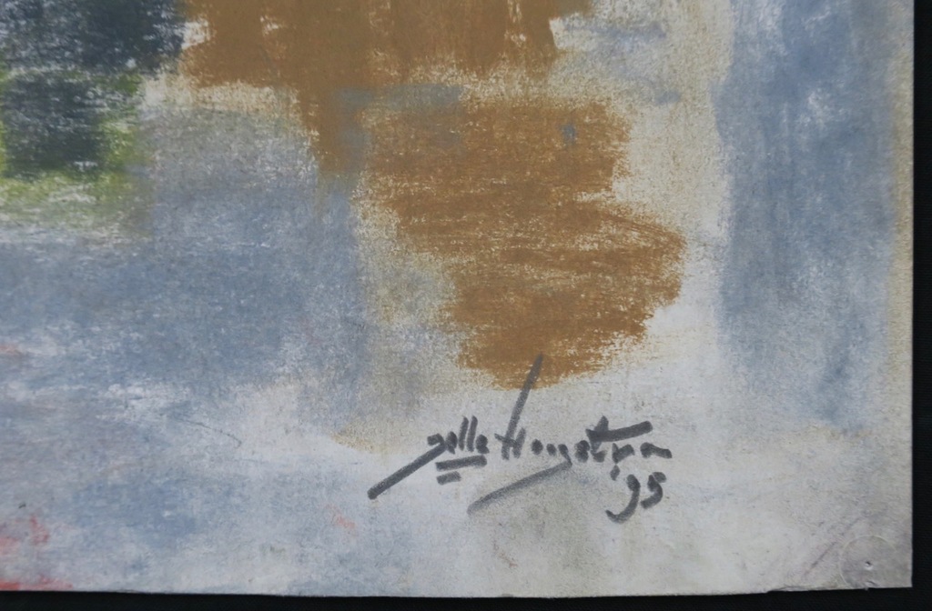 Jelle Hoogstra: Pastel op papier, Zonder titel kopen? Bied vanaf 80!