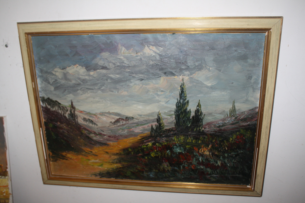 expressionistisch DUINLANDSCHAP van SELHORST  - Bergense school kopen? Bied vanaf 1!