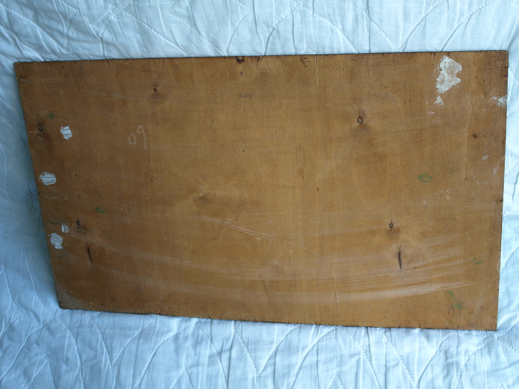 Onduidelijke signatuur : Olieverf op paneel, Skyline – 20 Eeuw - 36 x 60 cm. kopen? Bied vanaf 1!