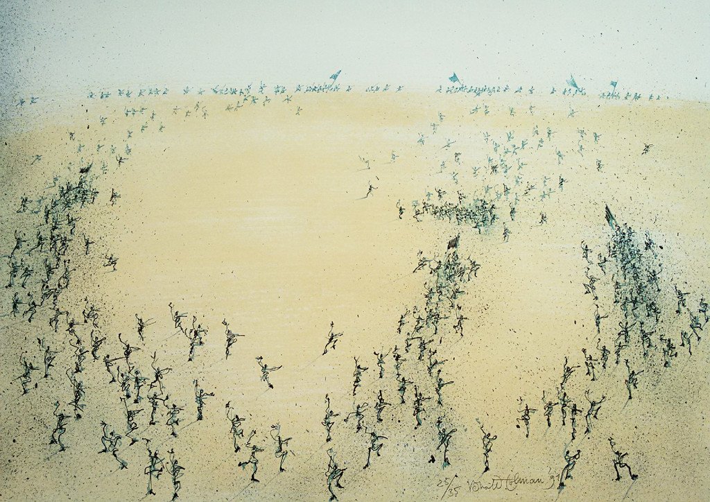 Ronald Tolman - Theatrum mundi I, litho kopen? Bied vanaf 100!