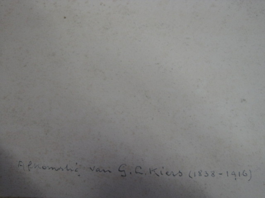 Fraaie 19e eeuwse Aquarel "landarbeider aan de kust" van G.L.Kiers 1838-1916 kopen? Bied vanaf 1!