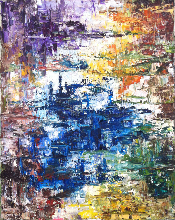Anneke Brinkhorst: olieverf op doek. 6/73 verkocht voor € 70!