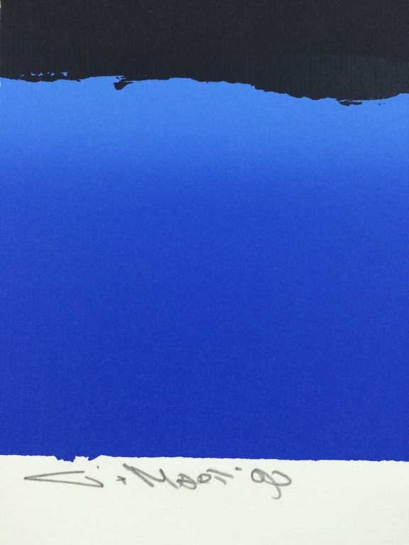 Gerard 't Hart: zeefdruk " Zeegezicht " kopen? Bied vanaf 40!