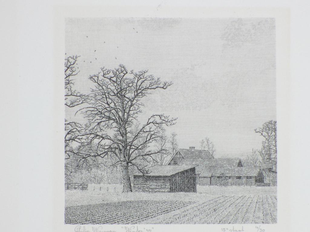 Philip Wiesman, Winter '77', Ets verkocht voor € 45!