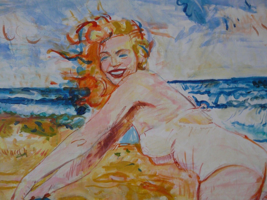 Leendert 'Leen' Kriens (1932-1997) Zonnige zomerdag olie/doek  150 x 110 kopen? Bied vanaf 400!