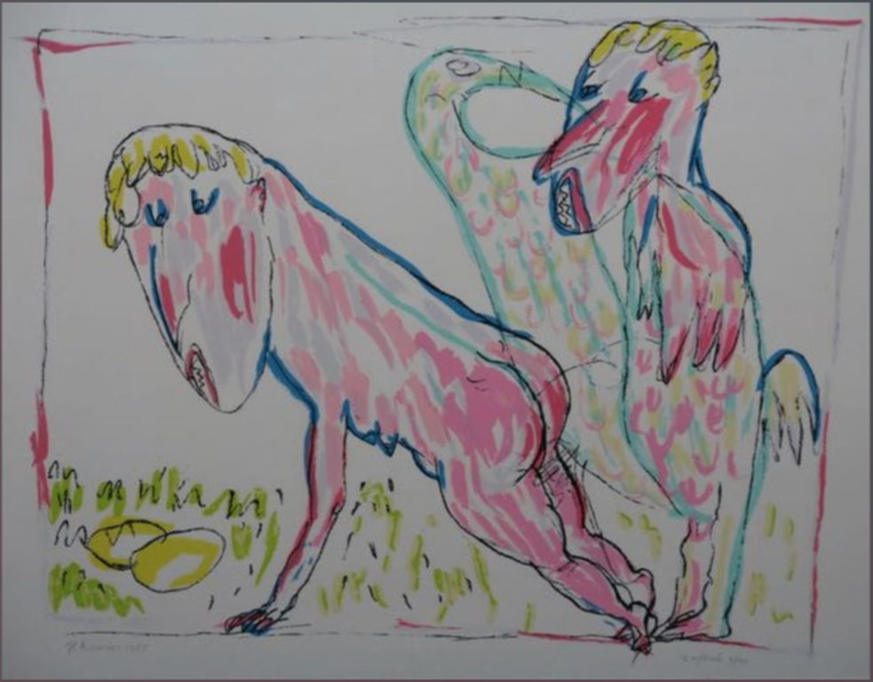 Hanny Ramaer: Zeefdruk, Zonder titel kopen? Bied vanaf 1!