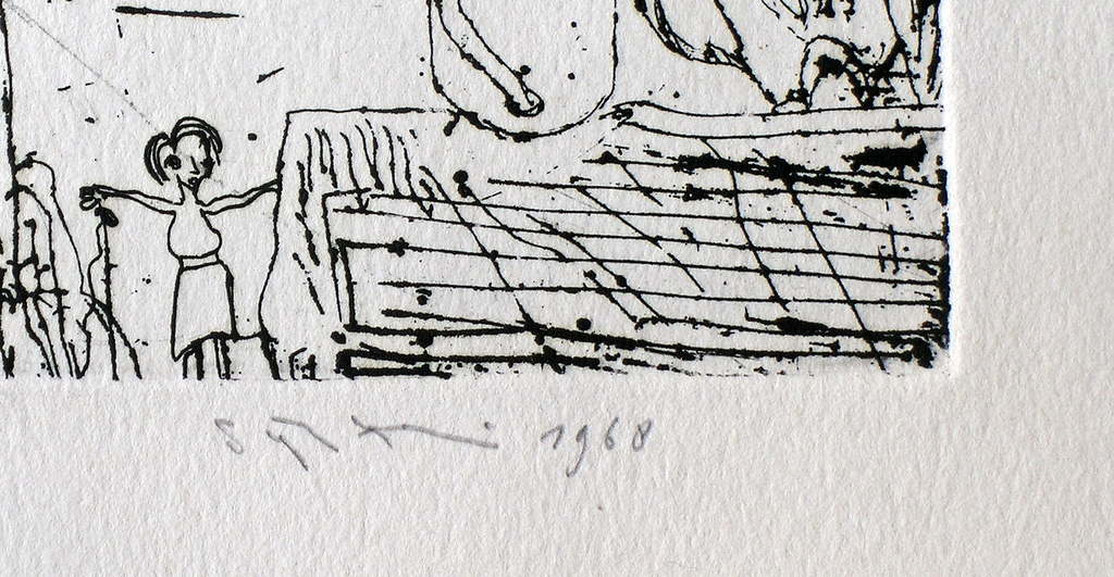 Sipke Huismans: ets, Herinneringen aan de dierentuin kopen? Bied vanaf 70!