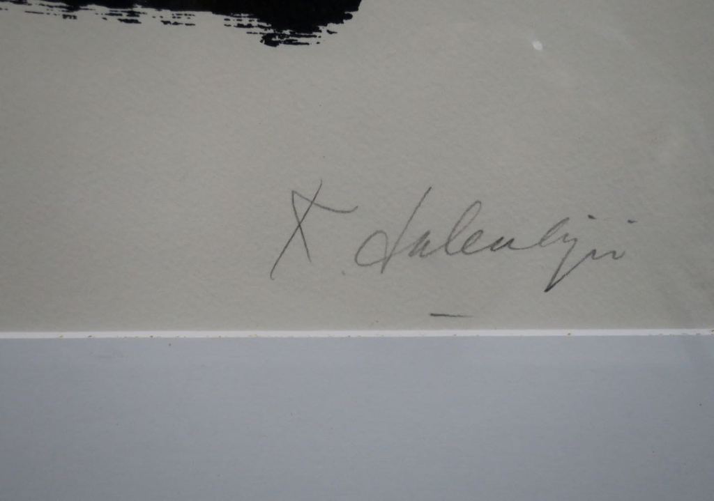 kees Salentijn: Zeefdruk, Zonder titel - Ingelijst kopen? Bied vanaf 50!