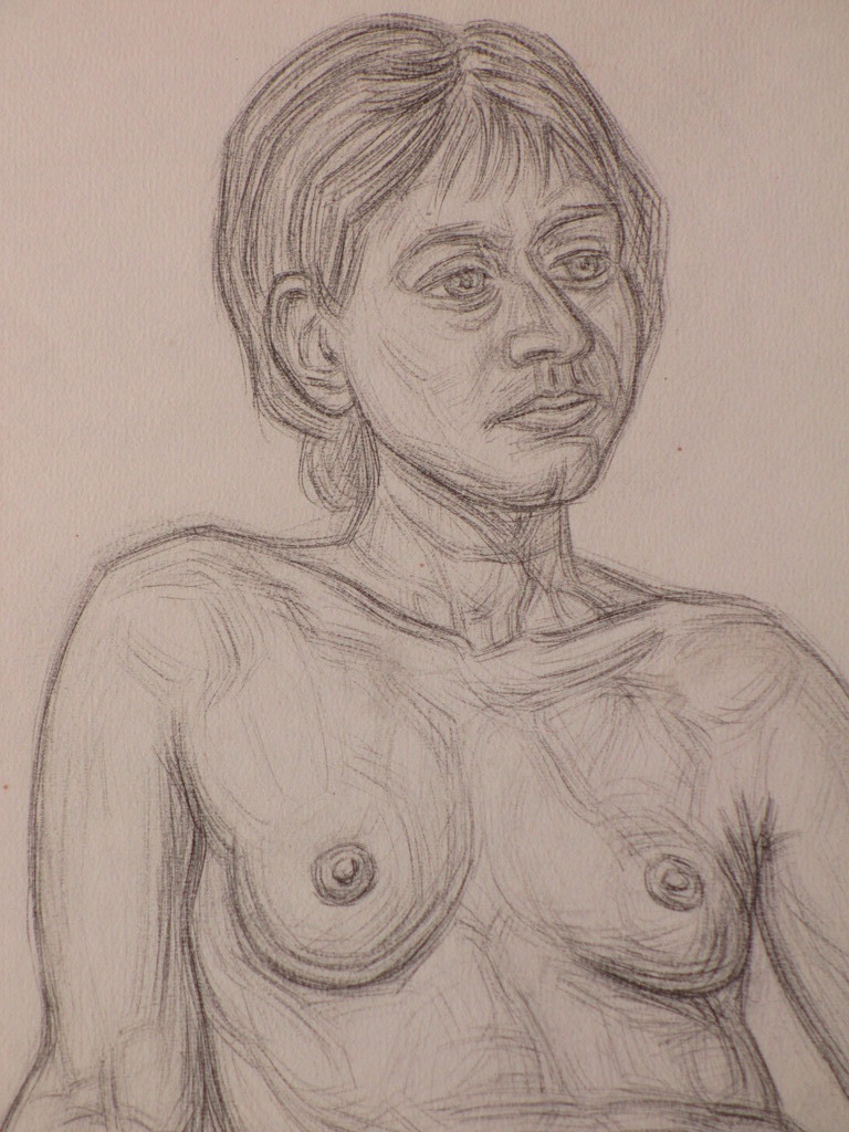 Rudolf Bremmer, Zittend Naakt, Tekening 1936 kopen? Bied vanaf 55!