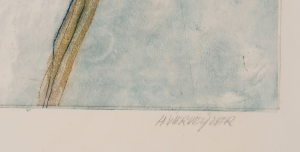 Henk Vierveijzer: Ets en Aquatint, Meisje kopen? Bied vanaf 35!