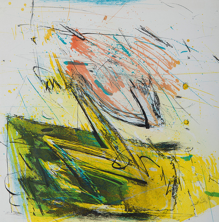 Hans Vredegoor - Ets en Aquatint op papier - Lente verkocht voor € 41!