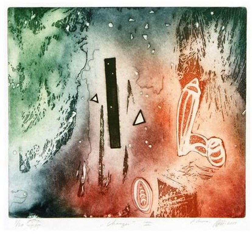 Ad Arma: Ets/Aquatint, Changes IV verkocht voor € 40!