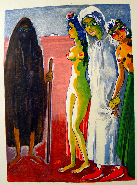 kees van Dongen, 1 Houtgravure uit deel drie van 1001 Nacht kopen? Bied vanaf 1!