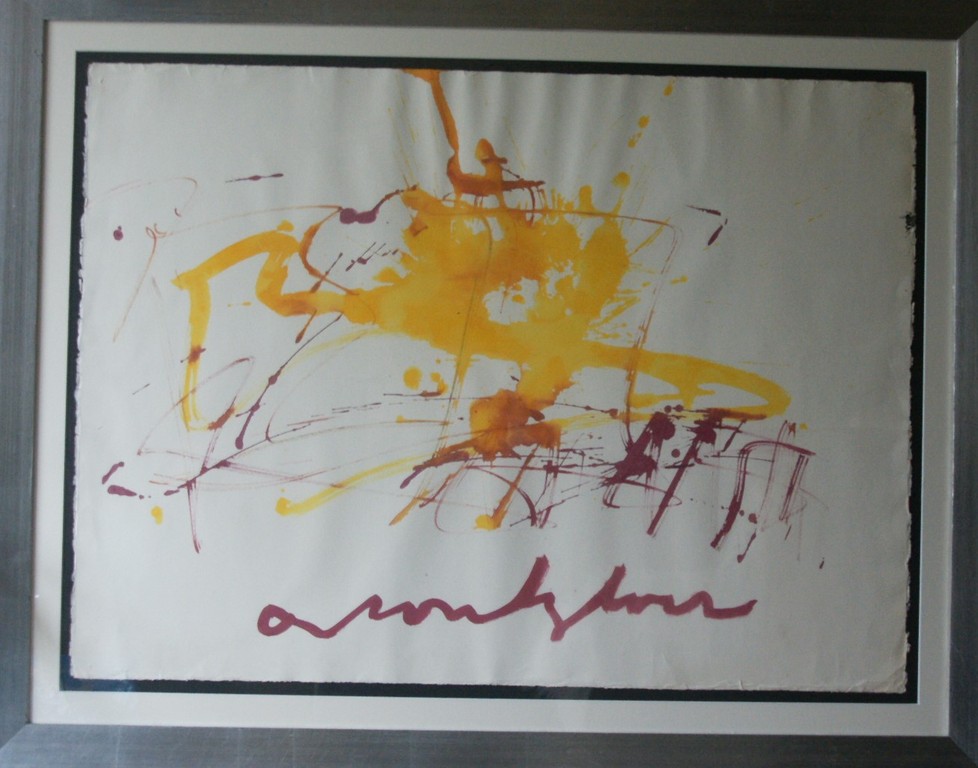 Anton Heyboer - gemengde techniek op papier in kapitale lijst - laatste kans! kopen? Bied vanaf 245!