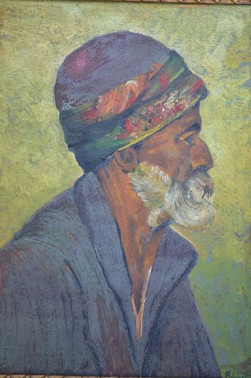 Onbekend, olieverf op paneel, 20ste eeuw, r.o. gesigneerd, portret donkere man kopen? Bied vanaf 1!