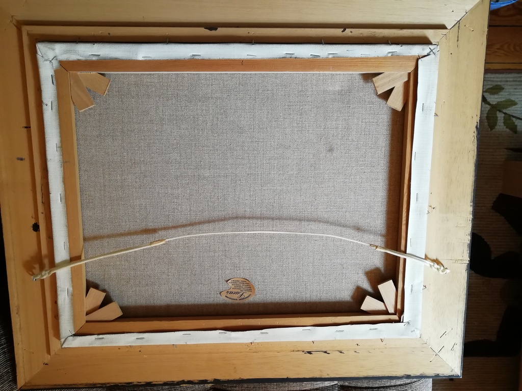 onbekend kunstenaar - olieverf op doek - landelijk hoeve zicht kopen? Bied vanaf 1!