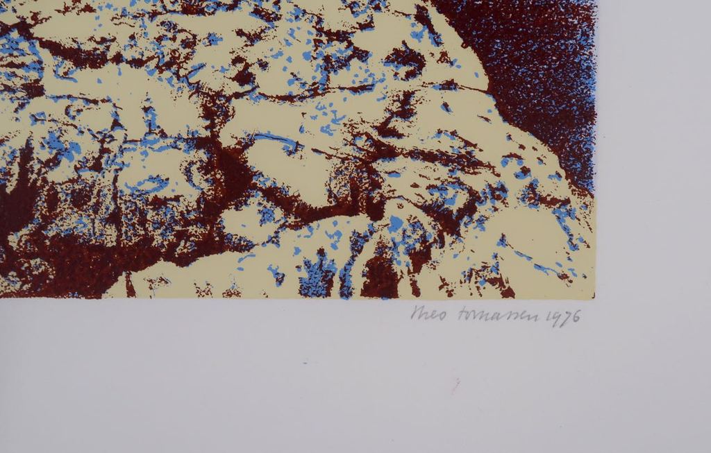 Theo Tomassen: Zeefdruk, Een heer op de berg kopen? Bied vanaf 1!