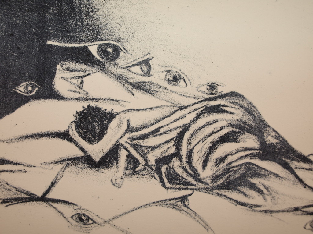 Ellen Oosterhof – Ets – Kunstacademie MINERVA  Groningen – 1994 kopen? Bied vanaf 5!