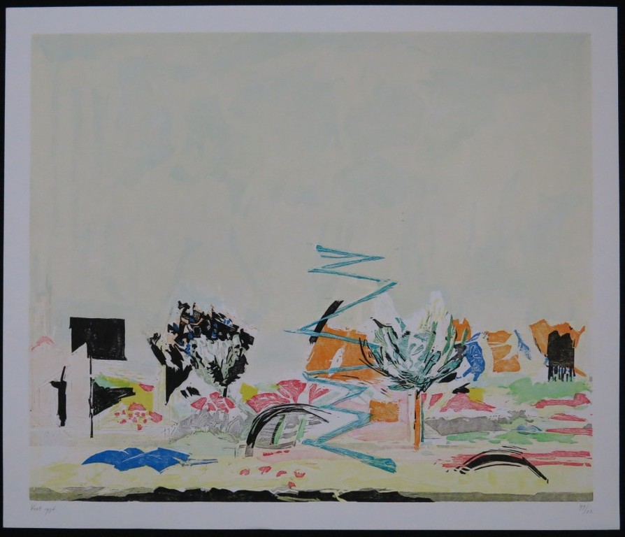 Wilfred Voet: Houtsnede, Zonder titel kopen? Bied vanaf 1!