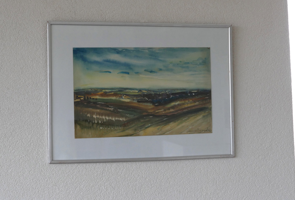 Jacques Mels (1899-1974) -  Aquarel - Mysterieus landschap kopen? Bied vanaf 30!