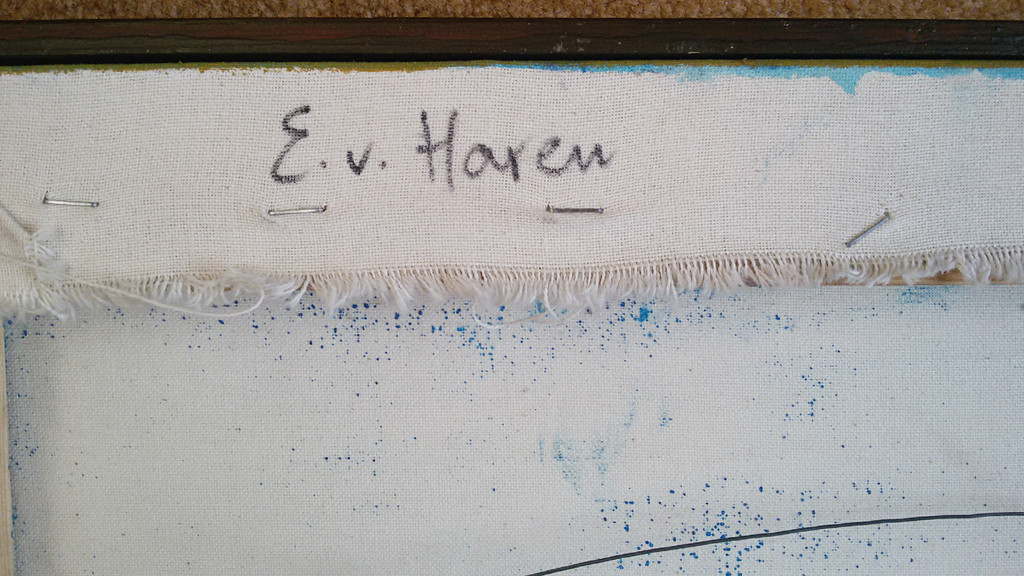 Elma van Haren - Hercules, gemengde techniek op doek (ingelijst, groot) kopen? Bied vanaf 100!