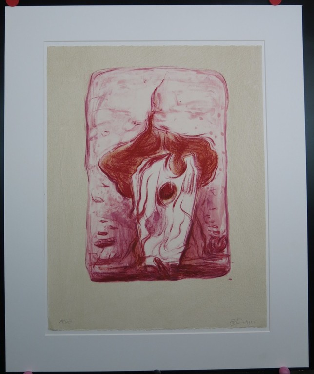 Frank van den Broeck: Litho, Abstracte compositie kopen? Bied vanaf 35!