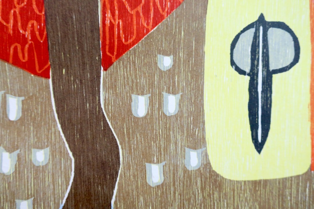 Vincent van Ojen: Houtsnede, Uilekop kopen? Bied vanaf 40!