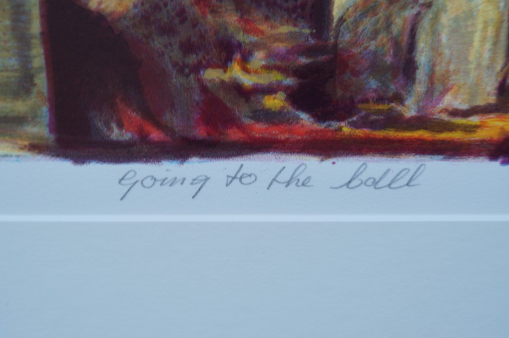 Willem van Scheijndel - gesigneerde zeefdruk - going to the ball kopen? Bied vanaf 80!