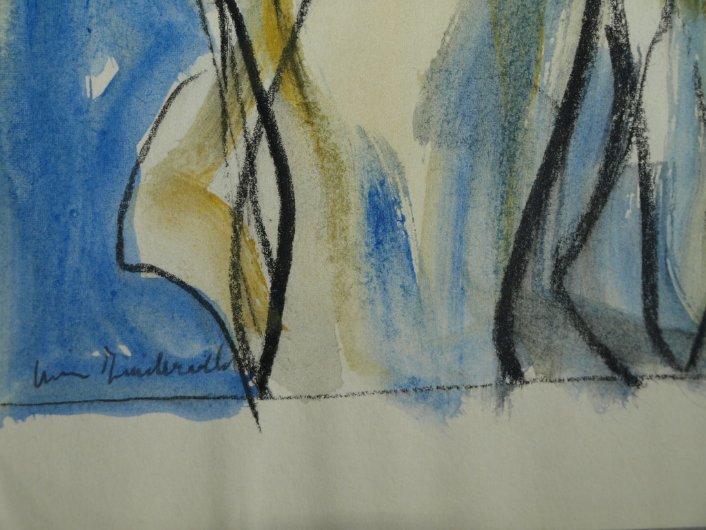 WIM ZUIDERVELD (1950-) – Gemengde techniek  – Abstract 1 – Gesigneerd – 1992 kopen? Bied vanaf 10!