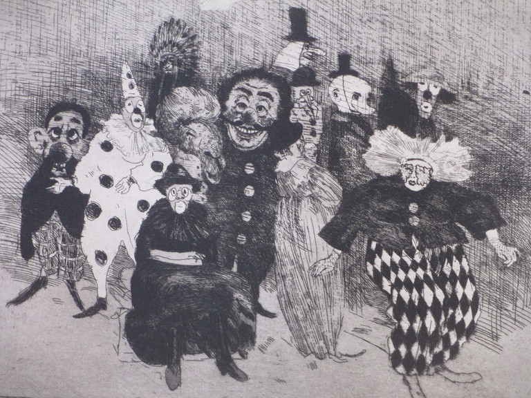 Henk Huig, Maskerade Carnaval, Ets kopen? Bied vanaf 50!