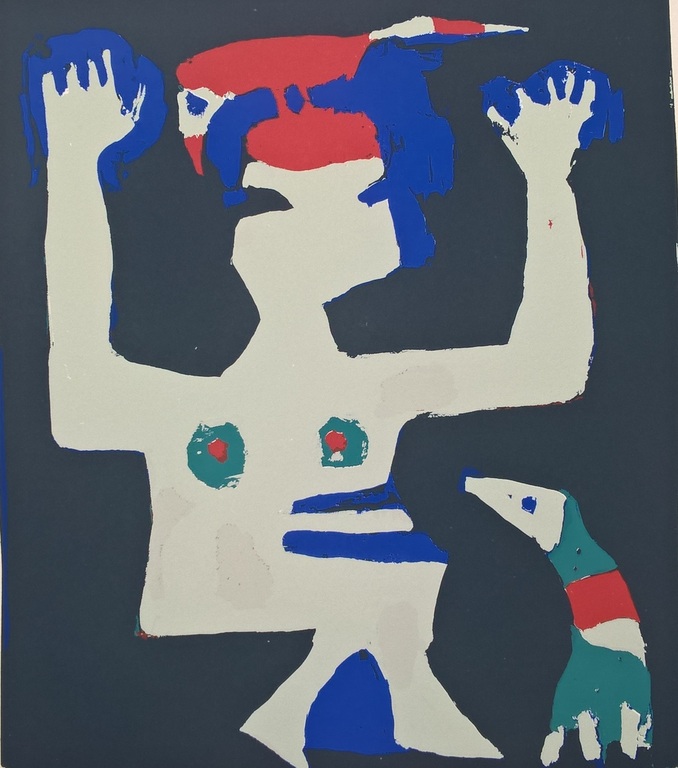 Helen Sieger - gesigneerde kleurenlitho  verkocht voor € 75!