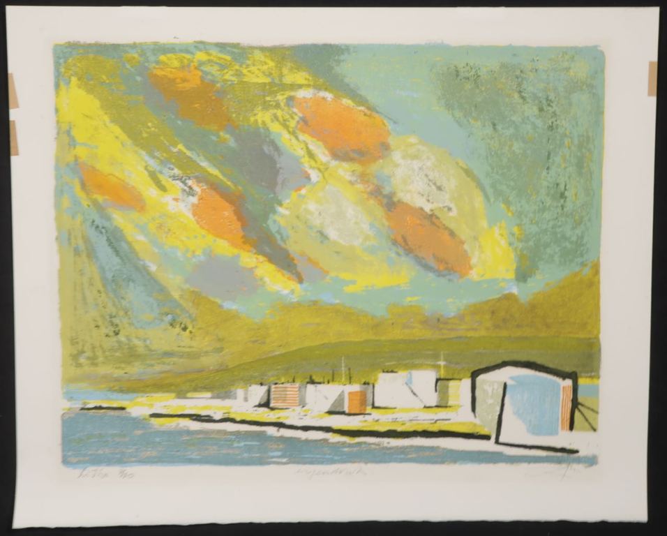 Hermanus J. van Zonneveld: Litho, Zonder titel kopen? Bied vanaf 1!