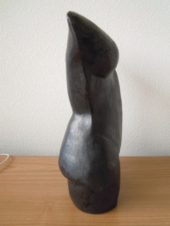 Vrouwen torso handgemaakt van klei 32 cm hoog  kopen? Bied vanaf 35!