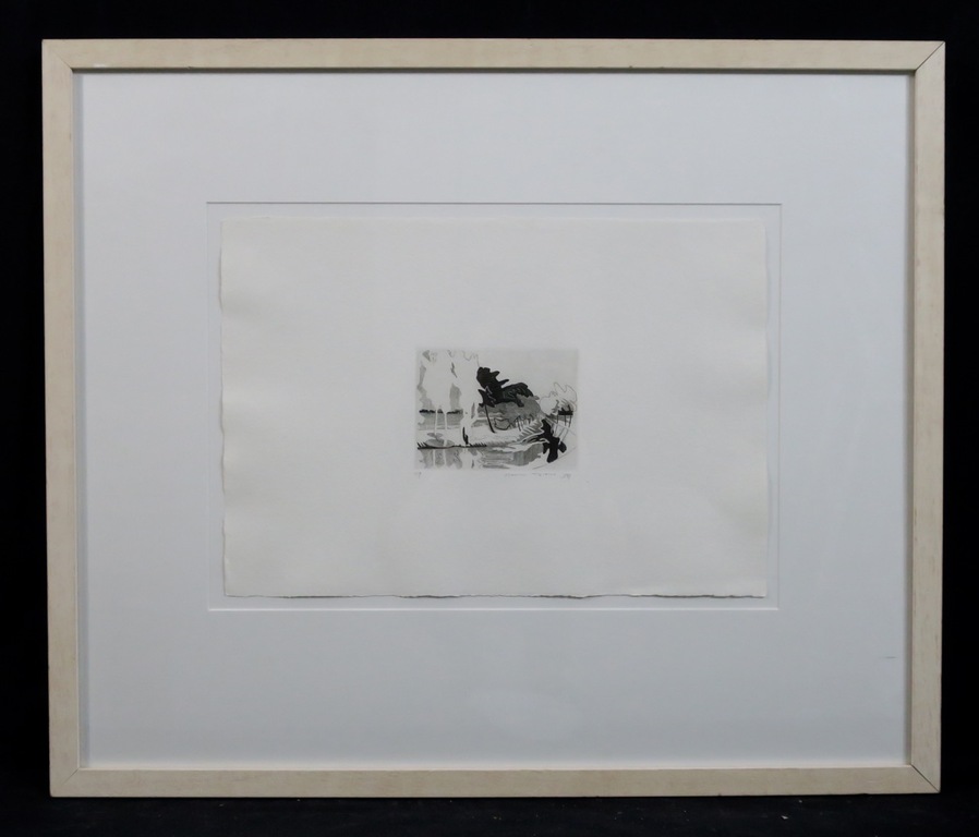 Maria Tielens: Droge naald, Buigende voorjaarsdag - Ingelijst kopen? Bied vanaf 1!