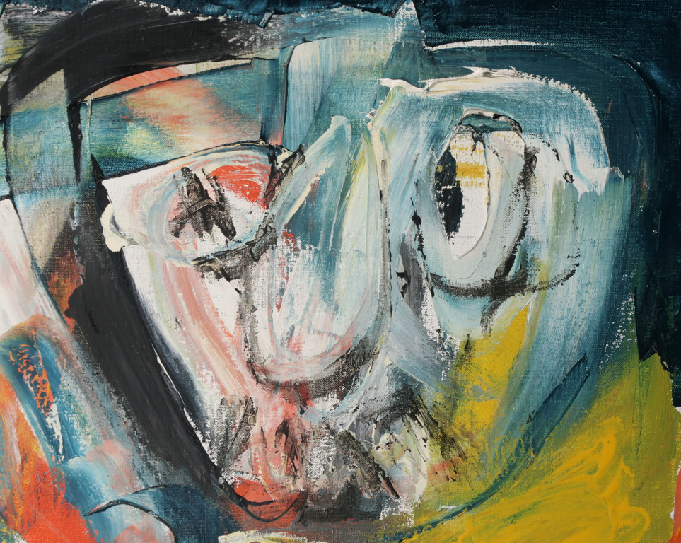 Martin van Wordragen: Olieverf op doek, Geleerde met proefbuis - Ingelijst kopen? Bied vanaf 350!