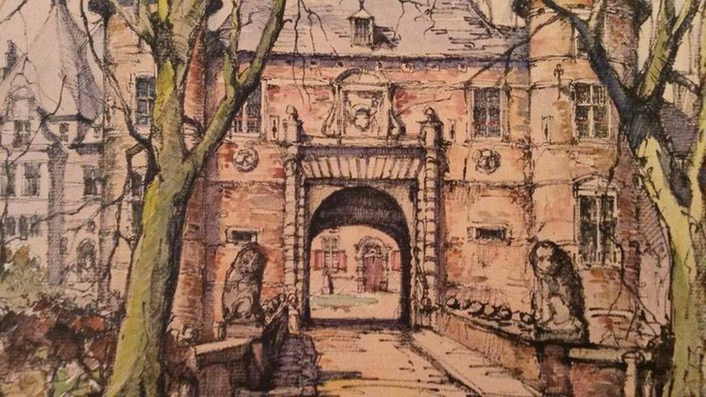 Jan Korthals (1916-1972) - Château de Grand-Bigard kopen? Bied vanaf 70!