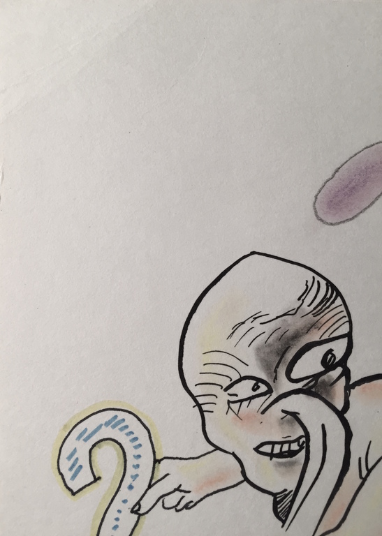 Lucebert, gemende techniek, zonder titel kopen? Bied vanaf 225!