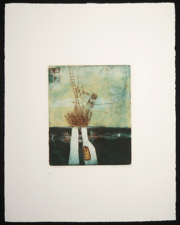 Michel van Overbeeke: Ets, Creation II kopen? Bied vanaf 40!