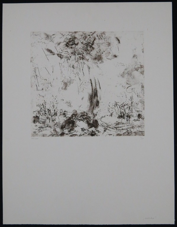 Wilfred Voet: Ets, Landschap kopen? Bied vanaf 1!