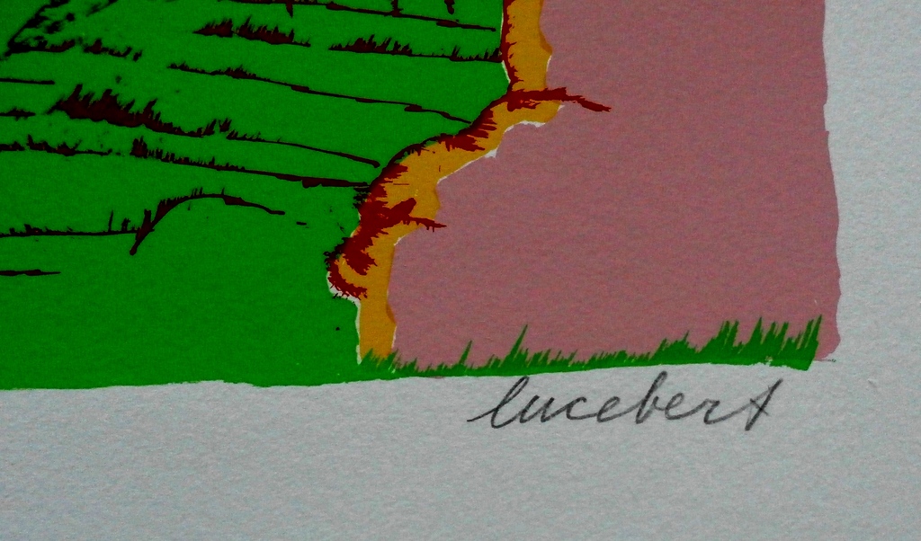 Lucebert - zeefdruk: A monkey in every home - 1973 kopen? Bied vanaf 199!