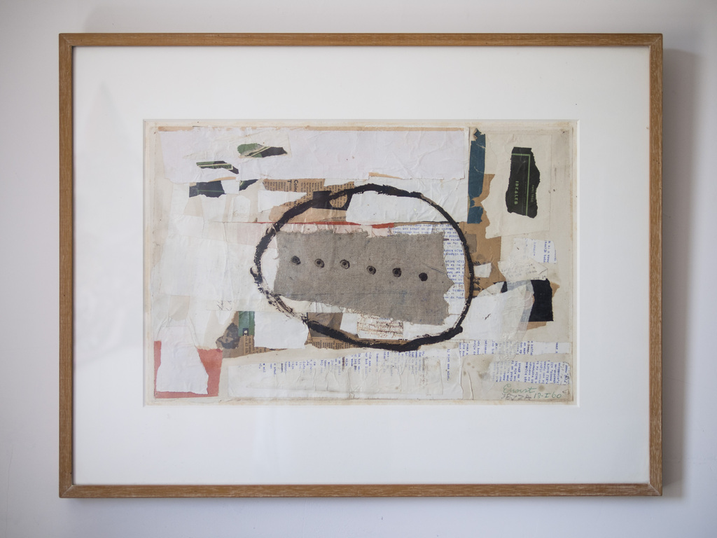 Ernst Vijlbrief, Collage 'Sabicas' 1960 kopen? Bied vanaf 450!