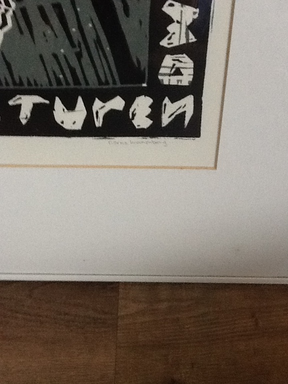 Norma Kroonenberg : Handgesigneerde kleurenlitho kopen? Bied vanaf 30!