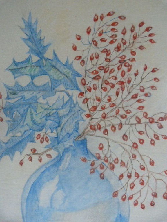 AcheterLot van 2 x - Antoinette Agathe van Hoytema 1875 - 1967 - Bloemen in Vaas ? Enchérissez de 40!