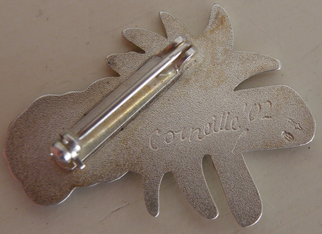 Corneille: zilveren broche, uitgave 2002 kopen? Bied vanaf 30!