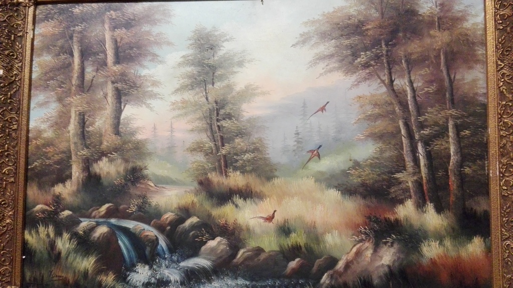 Jacques douven  aquarel    bos/heuvellandschap kopen? Bied vanaf 50!