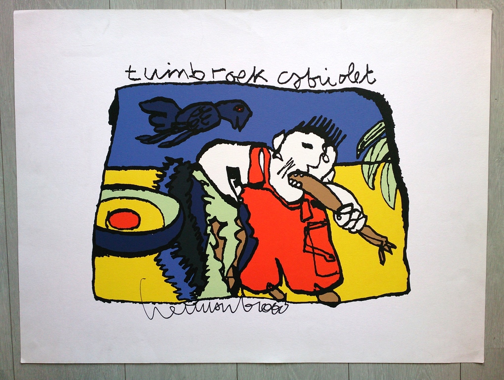 Herman Brood: Zeefdruk,  kopen? Bied vanaf 75!