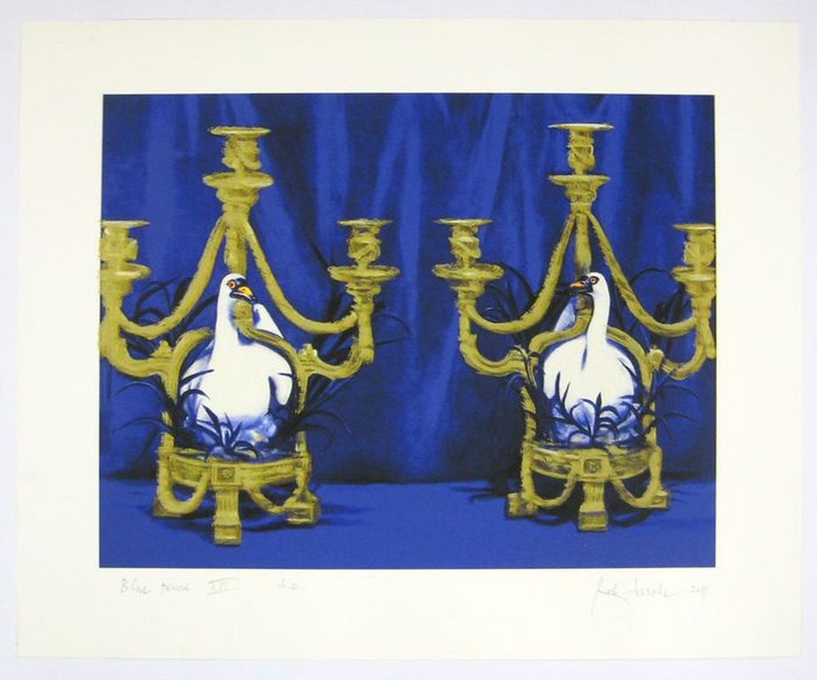 Rob Scholte Blue Period XIII, 2011, Zeefdruk en Print. h.c. Gesigneerd/Genummerd kopen? Bied vanaf 125!